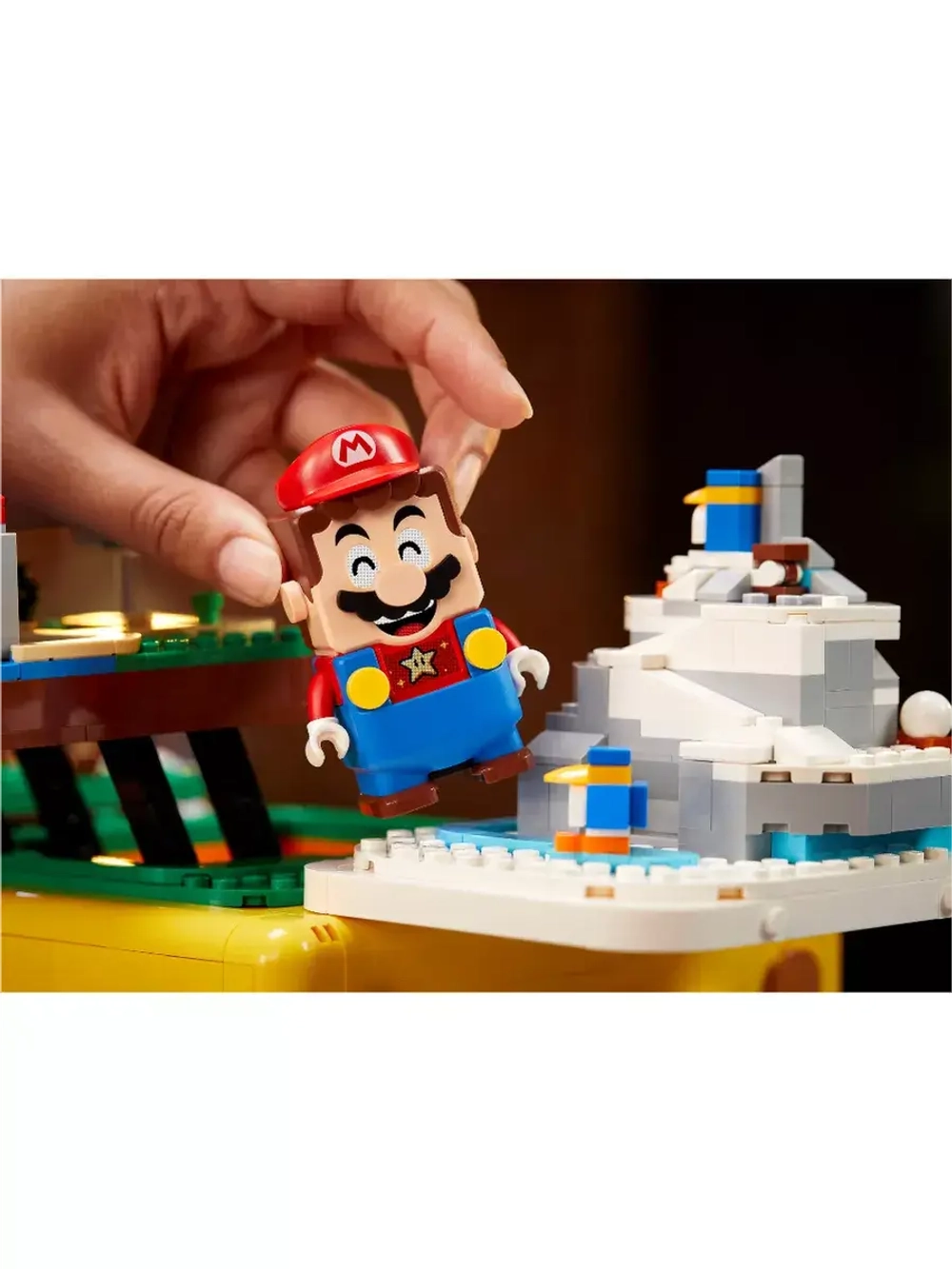 Конструктор Super Mario Марио - Блок вопроса желтый