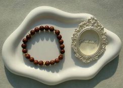 Bilərzik / Браслет / Bracelet Golden Star Ulduz(qum) daşından hazırlanmış qolbağı