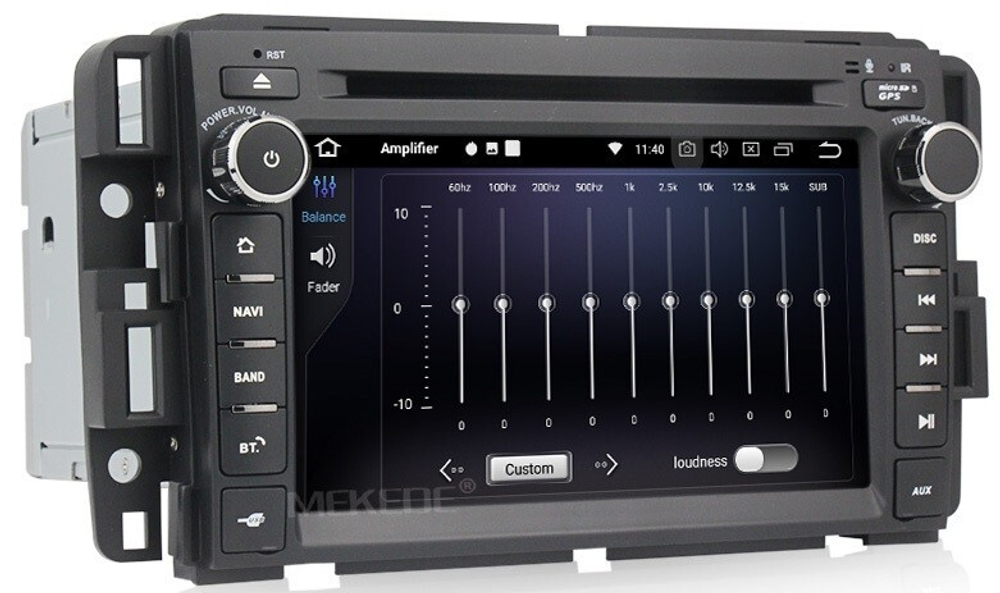 Магнитола для Chevrolet Tahoe 2006+ и др., Hummer H2 - Carmedia MKD-G727-P6 на Android 10, 6-ТУРБО ядер, 4ГБ-64ГБ