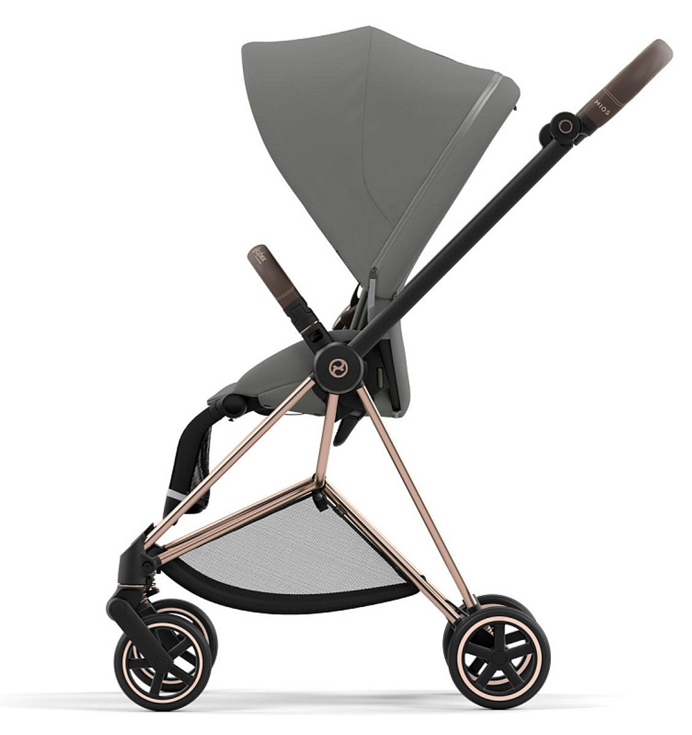 Прогулочная коляска Cybex Mios III Rosegold complete Mirage Grey