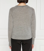 Хлопковый свитер Max Mara Leisure - серый(263660886)