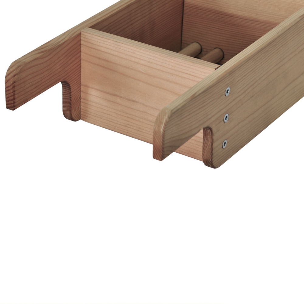 Деревянная полочка для ванны из массива сосны, поднос для ванны