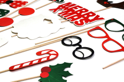 Набор из 20 элементов для вечеринки x-mas booth ver.2