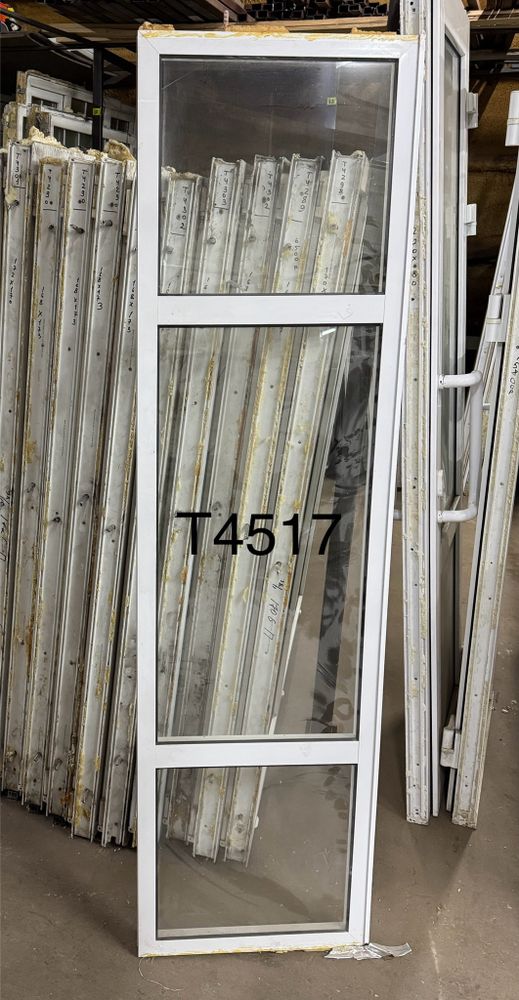 Б/У Окно Алюминиевое 192(в) х 52(ш)