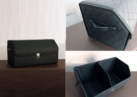 Сумка черн.ромб