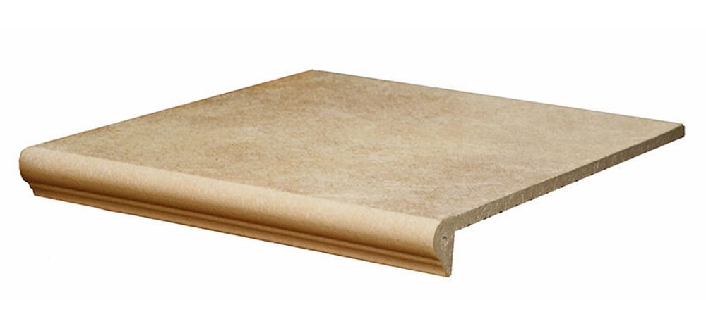 Interbau - Alpen, Allgau/Золотистый песок 310x325x9, цвет 044 - Клинкерная ступень - флорентинер