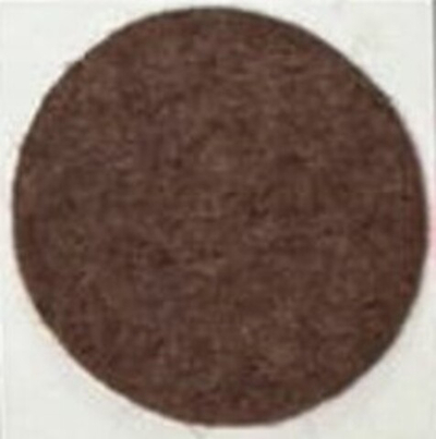 Фетр средней жесткости 2 мм, ш. 1 м, 215,4 гр/м2, коричневый