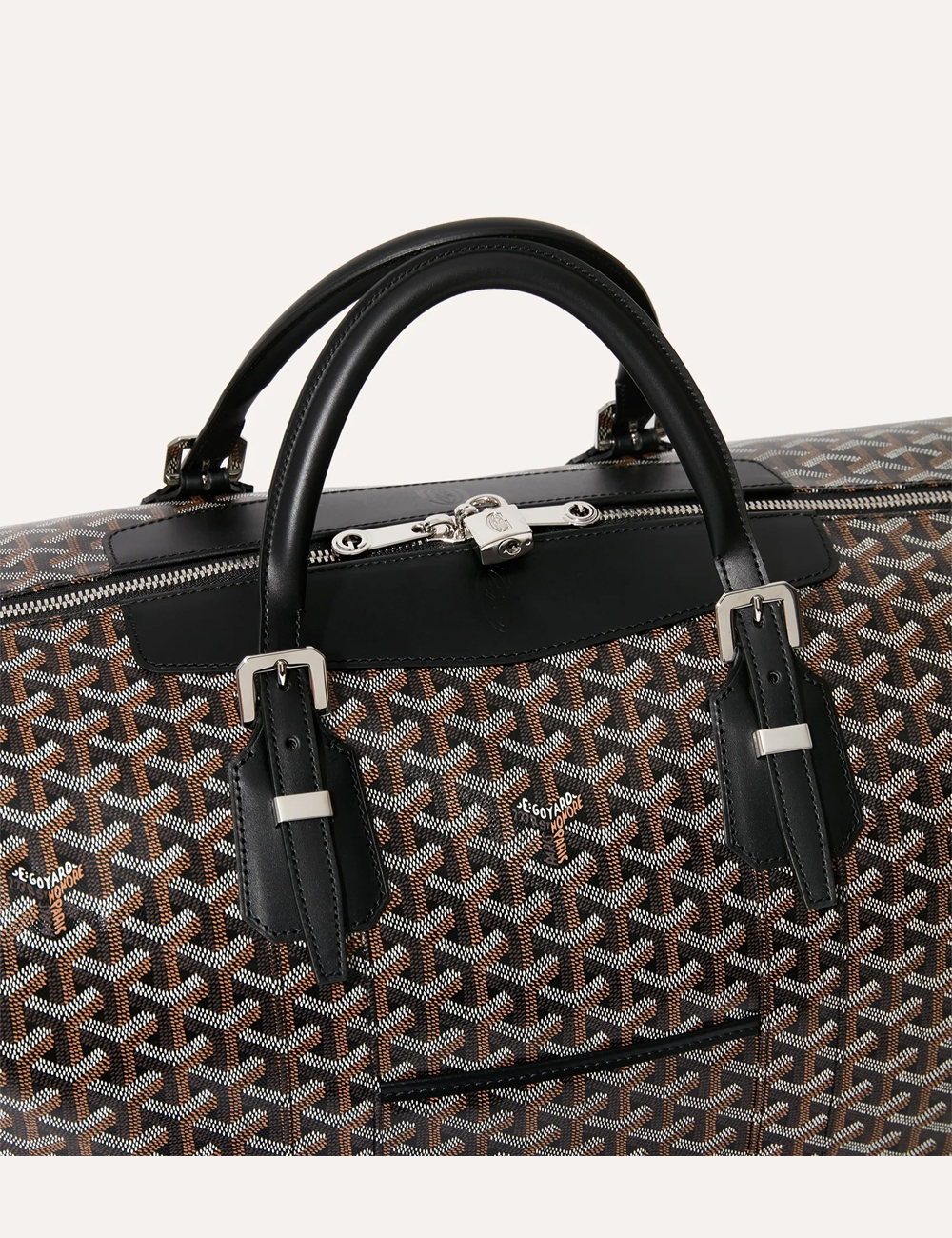 Goyard Bowling 55 PM Bag "Black"