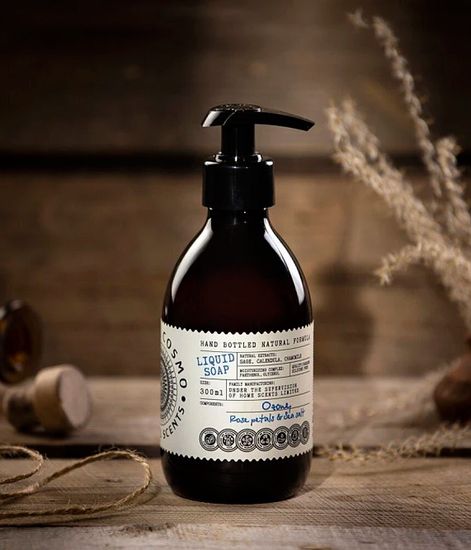 Озон роза и морская соль, жидкое мыло, Eteria cosmo