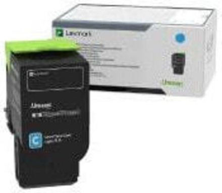 Картридж тонерный голубой 1 шт Lexmark 78C0U20