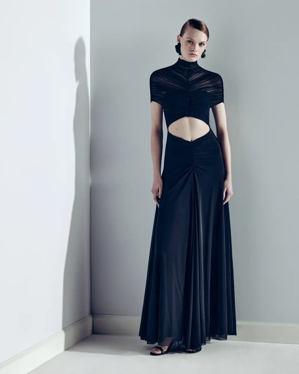 Платье из сетки