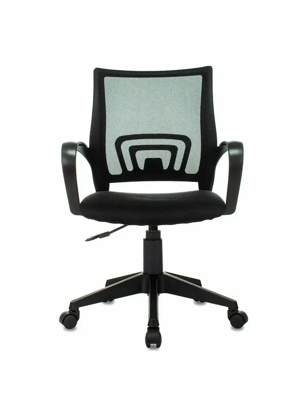 Кресло BRABIX "Fly MG-396", с подлокотниками, сетка, черное, 532083