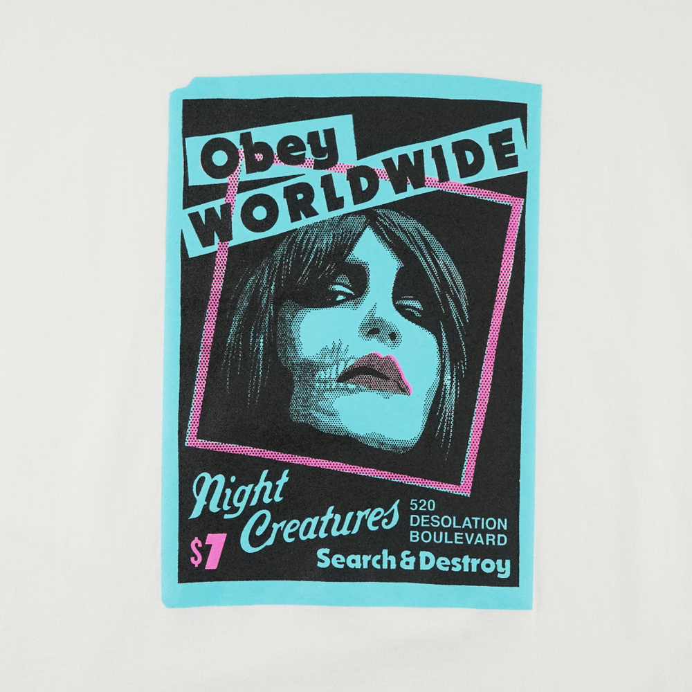 Футболка мужская Obey Nigth Creatures - купить в магазине Dice с бесплатной доставкой по России