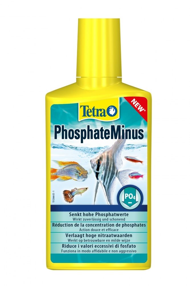 Tetra PhosphateMinus 250мл  кондиционер для снижения высокого уровня фосфатов в акувариумной воде