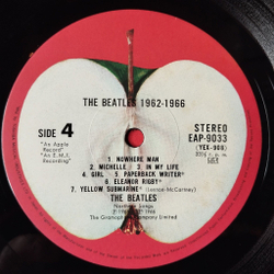 Винтажная виниловая пластинка LP The Beatles 1962-1966 (Japan 1973) (Obi, Booklet) I Want To Hold Your Hand