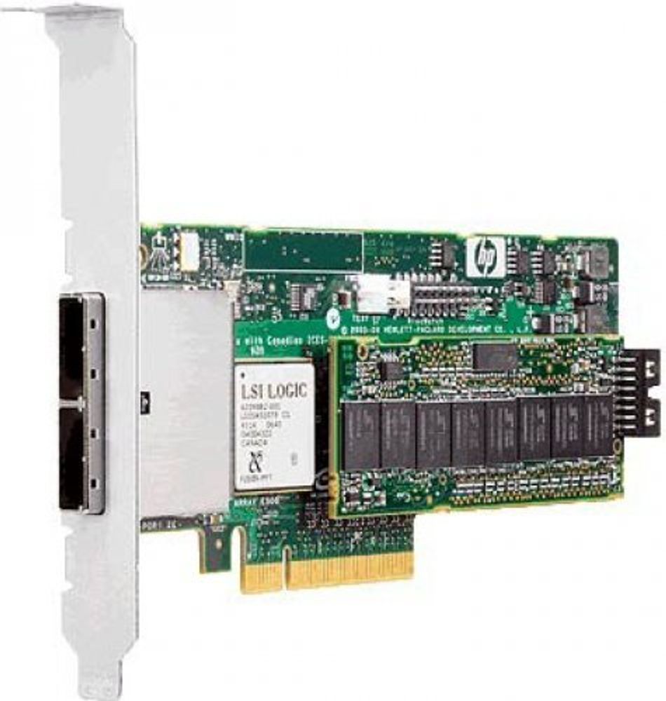 Контроллер HP E500/256 2-PORTS EXT PCIE X8 SAS CONTROLLER RAID CONTROLLER 443999-001