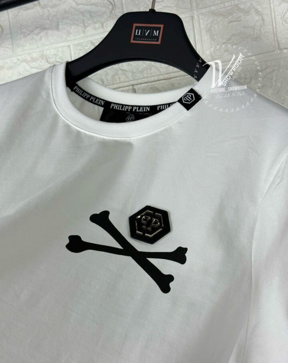 Футболка Philipp Plein Skeleton премиум