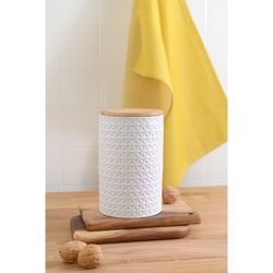 Банка для хранения керамическая Farah, 1,5 л, белая