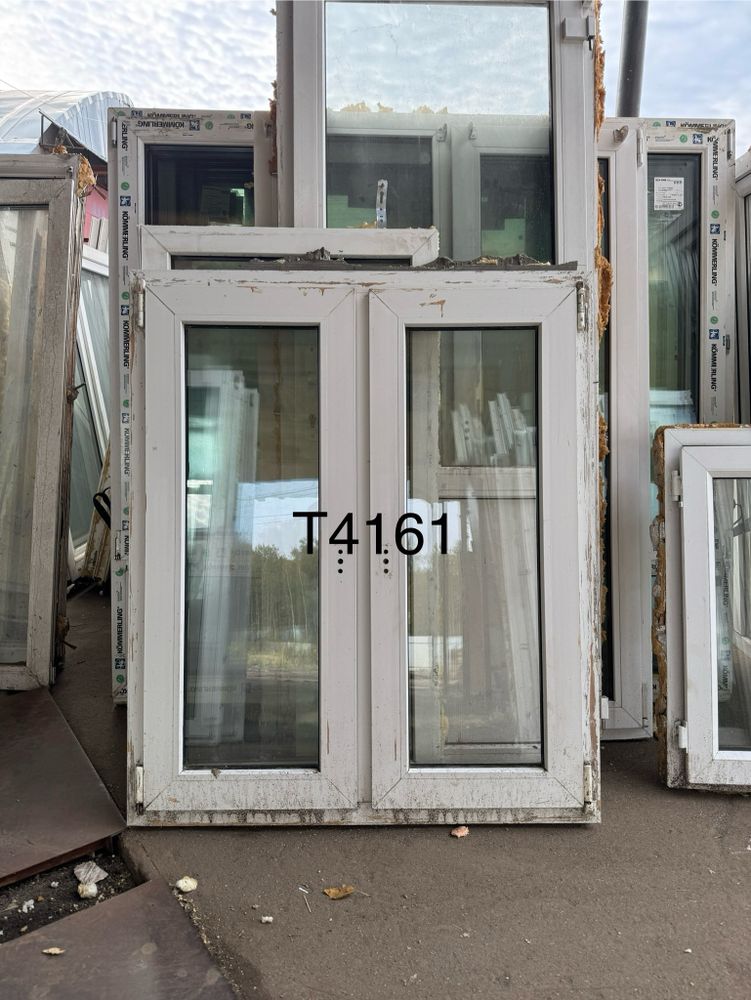Окно Пластиковое Б/У 123(в) х 104(ш)