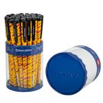 Ручка шариковая BRAUBERG SOFT TOUCH GRIP "LINES", СИНЯЯ, мягкое покрытие, узел 0,7 мм, 143724