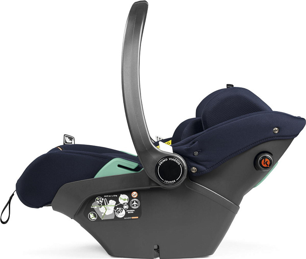 Коляска 3 в 1 Peg Perego Veloce TC Belvedere Lounge Blue Shine