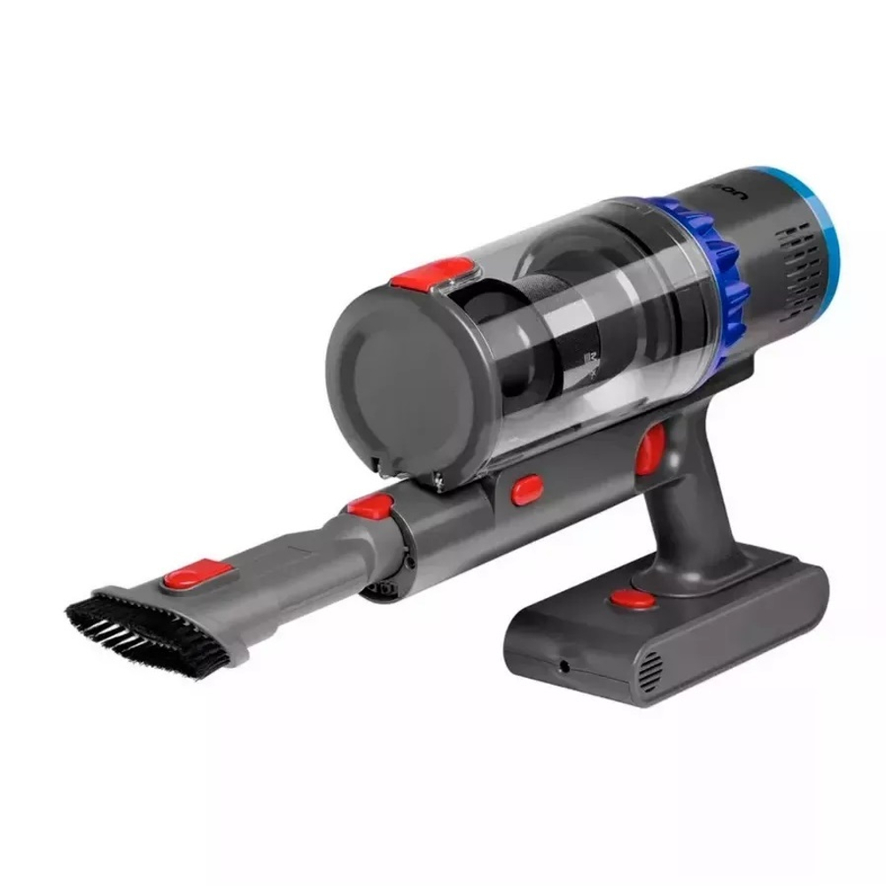 Пылесос Dyson V15 Detect Fluffy SV47, синий/никель (Blue/Nickel)