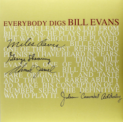 Bill Evans Trio. Everybody digs Bill Evans (LP)