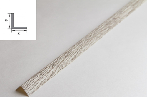 Угол текстур ПВХ Волшебная палочка 20*10мм 2,7м 16