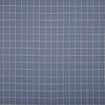 Тонкая кашемировая клетка в оттенках пыльно-голубого и сиреневым акцентом