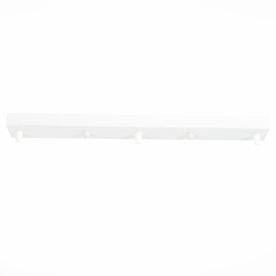 SL001.513.03 Потолочное крепление на 3 лампы (прямоугольное) ST-Luce Белый SL1