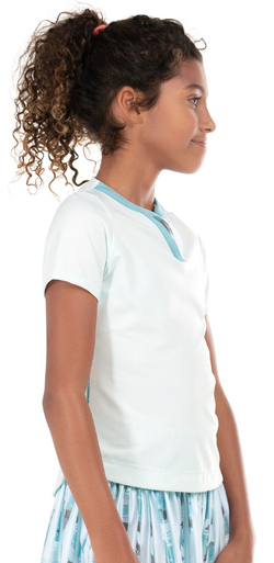 Футболка для девочки теннисная Lucky in Love Girls Can't Find Me Love Hide N'Seek Short Sleeve - разноцветный