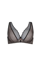 Черный бюстгальтер-бралетт Chita (Размер: 80E) (Цвет: черный)