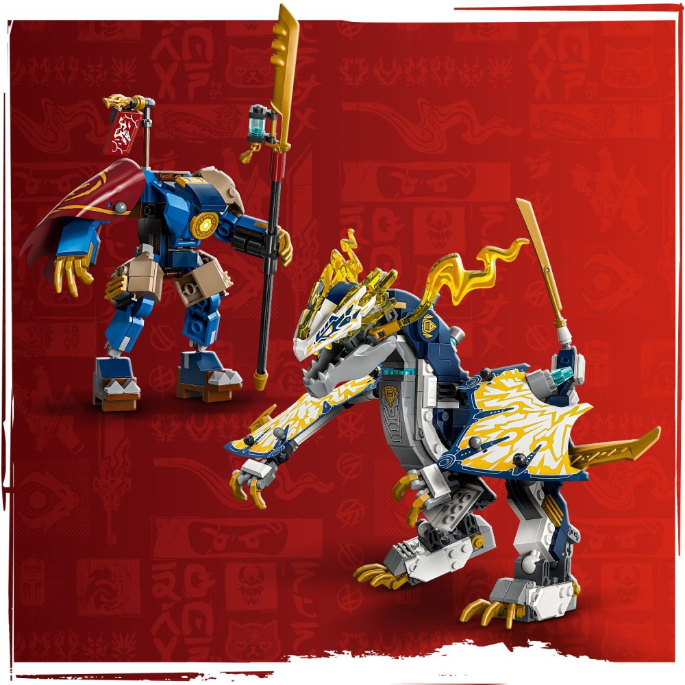 Конструктор LEGO Ninjago 71843 Дракон-мех Рога — фото 13