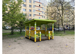 Беседка «Весна» 3х3 со скамьями