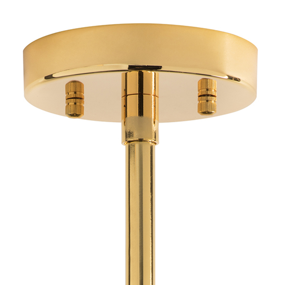 816066 Люстра DUMO 6х40W E14 БЕЛЫЙ МАТОВЫЙ/ЗОЛОТО