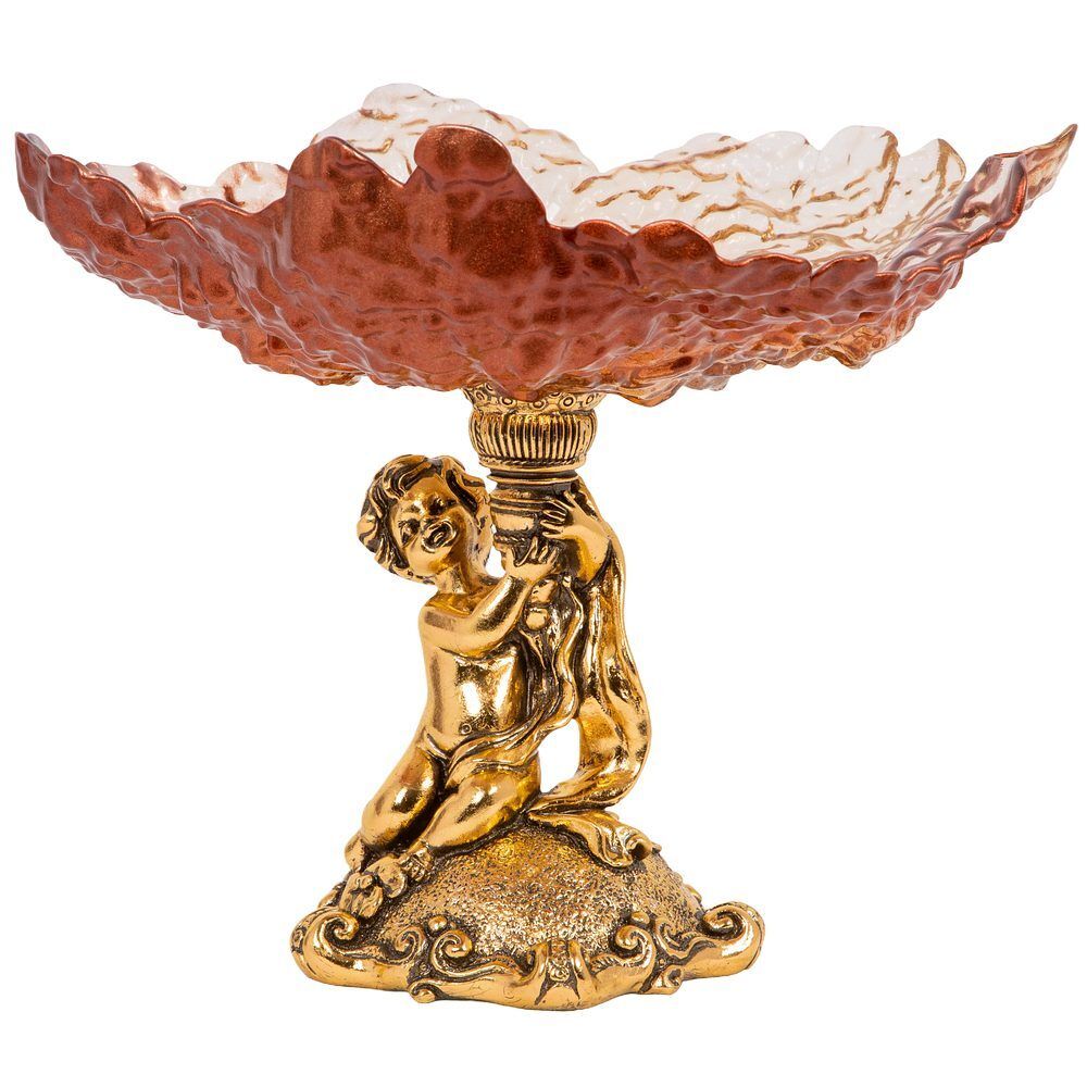 Фруктовница-конфетница Эдем Бронза