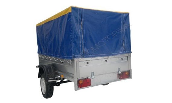Прицеп Престиж 7135 2.56х1.3 высокий тент 1.1 м
