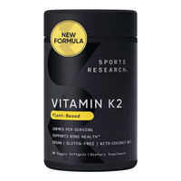 Sports Research, Vitamin K2 100 mcg, Витамин К2 100 мкг, 60 капсул