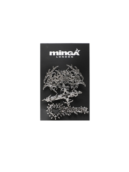 Заколка ( Набор 3 Шт.) Oxidize Silver Sigil Tattoo Hair Clip Set