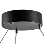 748057 Люстра SATURNO LED 75W 5800LM 70G ЧЕРНЫЙ 3000-6000K