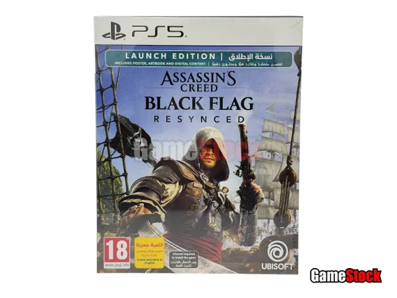 PS5 Assassin's Creed: Black Flag Resynced Launch Edition (Новинка!) (Новый, Русские субтитры)