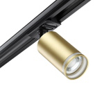 370878 PORT NT22 203 матовое золото Светильник трековый однофазный двухжильный IP20 GU10 9W 220V ULAR
