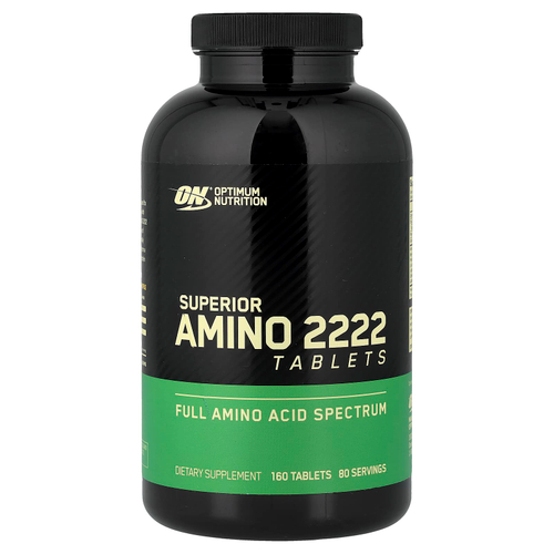 Optimum Nutrition, Superior Amino 2222, аминокислота, 160 таблеток