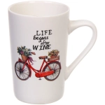 Кружка керамическая 360мл «Велосипед»