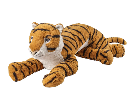 ДЖАНГЕЛСКОГ DJUNGELSKOG Мягкая игрушка, тигр, 70 см