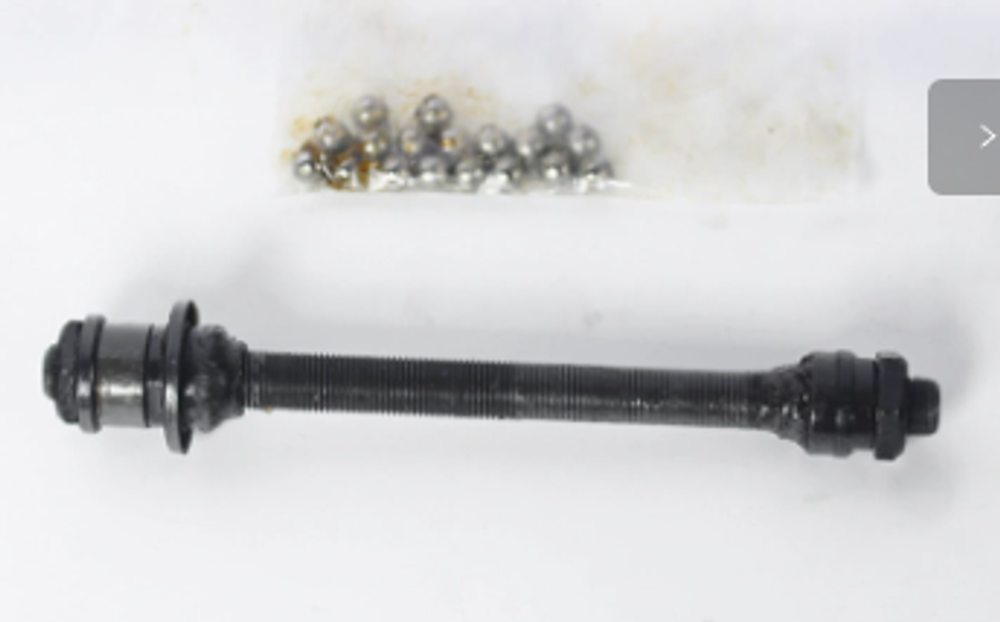 Ось заднего колеса Shimano 135 мм.+шарики