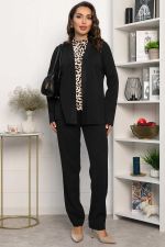 Костюм брючный Альпия (черный) К14301-9М LT Collection