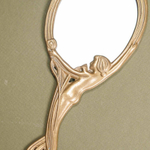 Ручное зеркало в стиле АР-нуво