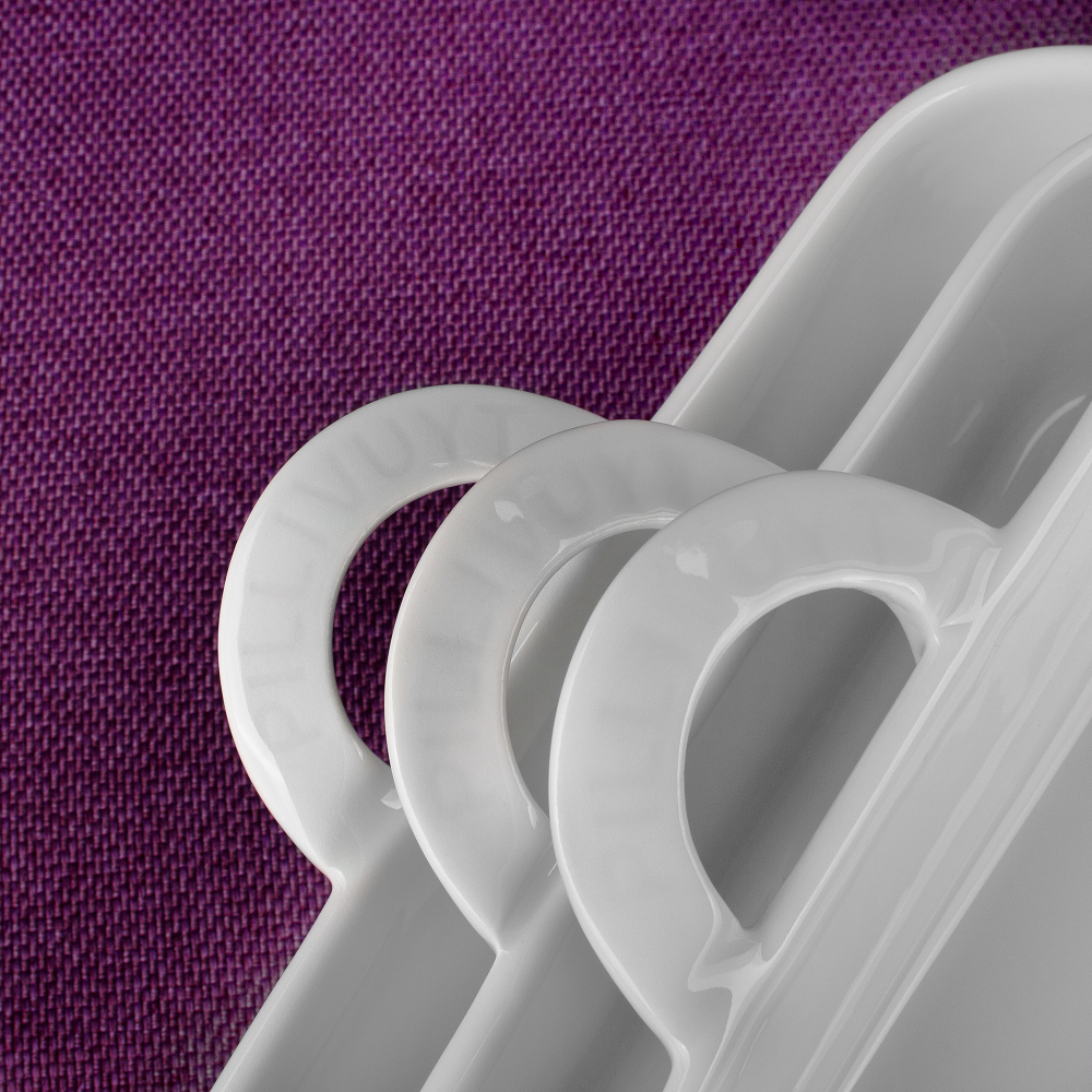 Блюдо для запекания25х23см Pillivuyt Plisse-Toulouse