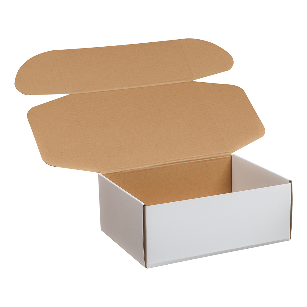 Коробка складная подарочная, 31x22x12 см, гофрокартон, 3 цвета